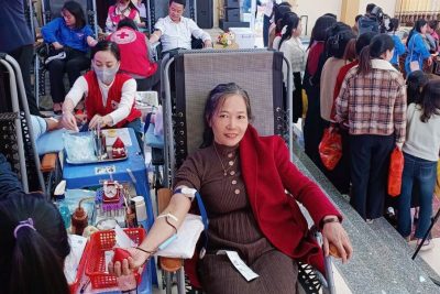 HOẠT ĐỘNG HIẾN MÁU NHÂN ĐẠO